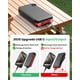 thumbnail image 5 of Cargador solar Hiluckey de 25000 mAh con 4 paneles solares, 3 USB, rojo, 5 of 8