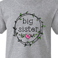thumbnail image 4 of Inktastic Big Sister Leaves, Circle, Heart Youth T-Shirt, 4 of 5