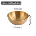 thumbnail image 3 of hengsof Stainless Steel Salad Bowl With Scale, Food Grade Bowl for Salads, Soup, Rice, Cereal, Breakfast, Dinner, Serving and Oatmeal at Home and Outdoors, 3 of 3