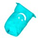 thumbnail image 3 of Bolsa de lavandería con cordón de nailon para el hogar, viajes, ropa sucia, edredones, libros, almacenamiento, cara sonriente azul, 3 of 10