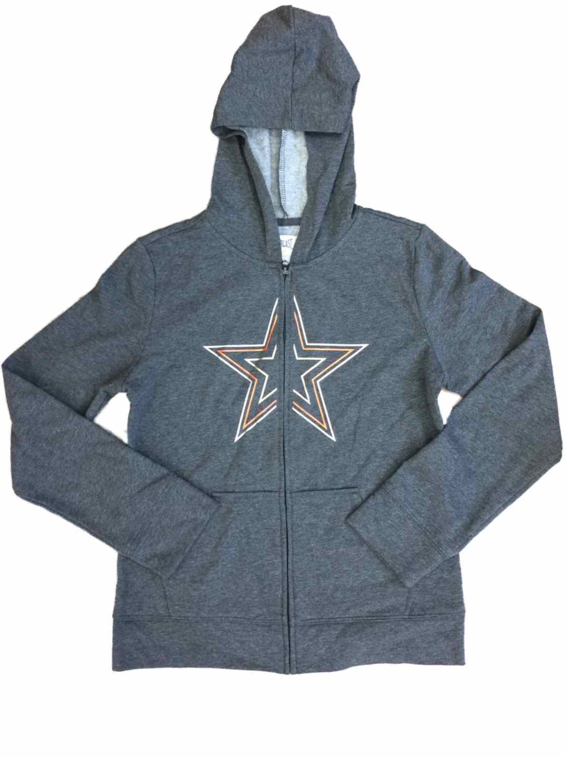 everlast plush fleece zipped hoody mens