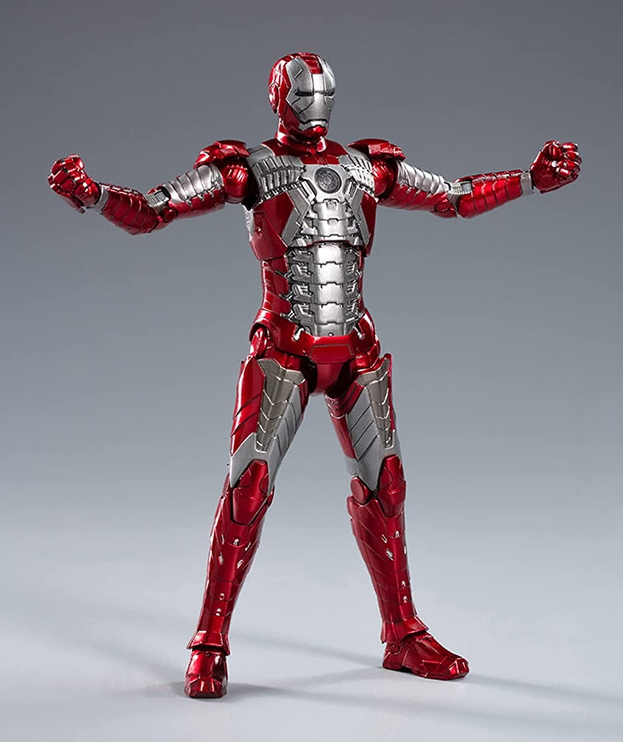 ZD Toys 1/10 Scale Iron Man Mark V MK5 Suitcase Suit Collector Action Figure