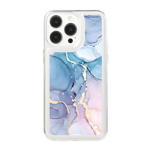 Allytech Case for iPhone 16 with Fashion Marble Pattern, [Camera Screen Protection] [Precise Cutouts] Ultra Slim Lightweight Soft TPU Shockproof Case for iPhone 16 - Marble N