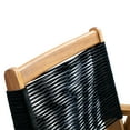 thumbnail image 3 of Balkene Home Kingsmen Armchair Natural Finish Midcentury Sofa Chair Indoor & Outdoors Heavy Duty, 3 of 8