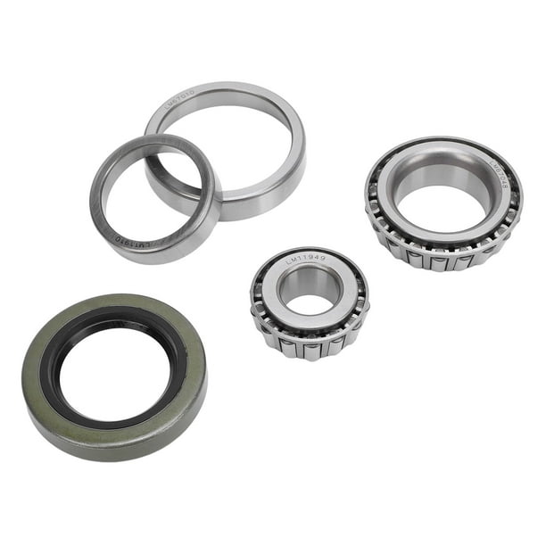 Kit De Cojinetes De Rueda De Remolque, aleación De Acero Que Reduce El Arrastre Juego De Cojinetes De Cubo De Eje De Remolque Antienvejecimiento Con Protector Para Cubo De Rueda