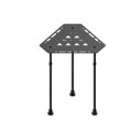 thumbnail image 4 of Mesa de Camping Portátil, Mesa Plegable Pequeña, Transporte, Perfecta para Exteriores, Picnic, , Cocina, Festival, Playa, Uso Doméstico 343 cm x 40 cm Macarena Escritorio plegable al aire libre, 4 of 8