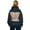 Black, variant on Mesh Backless Hoodie for Women Fall Winter Fashion Solid Color Long Sleeve Pullover Sweatshirt, Casual Streetwear Hooded Top with Sheer Cutout Design for Daily Outfits