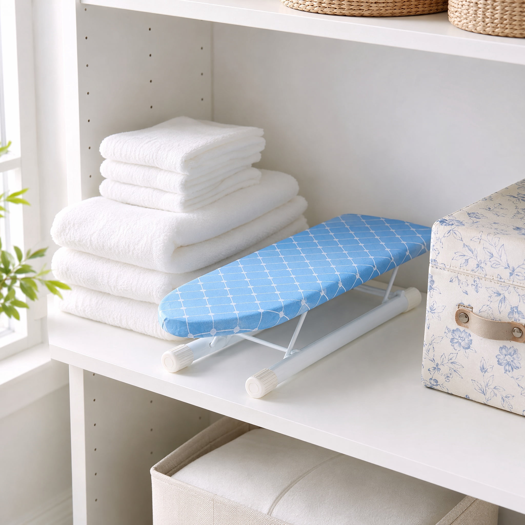 Honey-Can-Do Over-The-Door Hanging Ironing Board, Compact Design