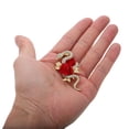 thumbnail image 3 of unbranded De Metal Con De Y Rosa Para Abrigos Chaquetas Y Suéteres Decorativos, 3 of 6