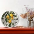 thumbnail image 6 of Hanging Lemons 10 inch Wall Clocks Non Ticking Easy to Read Battery Decorative for Home Bathroom Kitchen Bedroom Living Room, 6 of 8