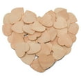 thumbnail image 3 of Wooden Hearts for Wedding Guest Book, Wooden Signing Hearts, 1-1/2 inch x 1/8 inch Unfinished Wood Heart Cut Outs for Crafts, Pack of 100, by Woodpeckers, 3 of 7