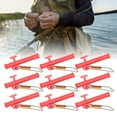thumbnail image 3 of 4Bags Fishing Line Sinker ABS Slider Clip with Metal Snaps for Various Rigs Outdoor Fishing Accessories, 3 of 8