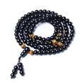 thumbnail image 2 of Pulsera de cuentas de cristal de simulación, collar de pulsera de cuentas de oración budista del Tíbet, 2 of 8
