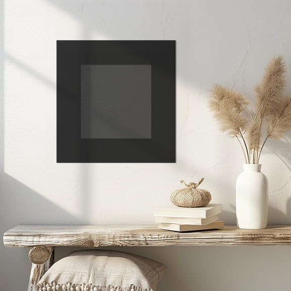 Violaura Geometric Metal Wall Art - Easy to Install Hanging Perfect for Home, Living Room Decor (12" x 12")