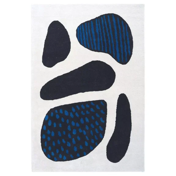 Elegant Rug Store Indian Decor Rug, Wool Rugs, Tufted Rug 5X8, Rectangle Rug, Big Bedroom Rug