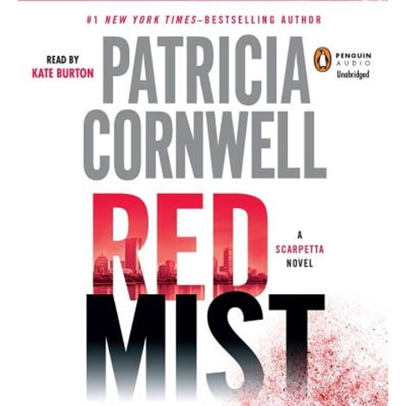Pre-Owned Red Mist: Scarpetta (Book 19) (Audiobook) by Patricia Cornwell, Kate Burton