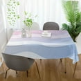 thumbnail image 3 of Yayeee Tablecloths 54" x 54" Rectangle Wrinkle Resistant Party Table Cover, Light Blue Gradient, 3 of 8