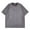Grey, variant on Men's Casual Suede Short Sleeve T-Shirt Loose Fit Round Neck Solid Color Fashion Top for Sports and Daily Wear Men's Oversized Tee Summer Tops Streetwear