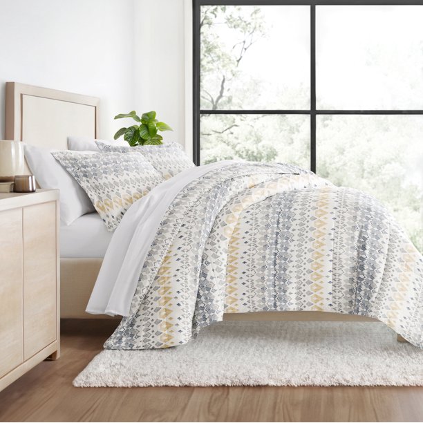 Juego de Edredón Ultrasuave para Todas las Estaciones, Ropa de Cama Alternativa en el Suroeste para Tamaño Matrimonial/queen de Comfort Canopy