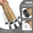 thumbnail image 2 of 30oz Tumbler with Handle, Insulated Stainless Steel Cup with Flip Straw Lid, Leak-Proof & Cup Holder Friendly for Travel and Sports ,Wood Print, 2 of 6