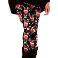 thumbnail image 4 of Fiaer Women's Legging Chritmas Tree Snowflake Reindeer Funny Graphic Plus Size Trendy Yoga Pants Soft Slim Fit Fashion Xmas Tight Trousers Multicolour1 XXL, 4 of 5