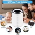 thumbnail image 7 of True HEPA KILO Filter 360°3 Stage Replacement Filters Compatible for Afloia KILO/KILO Pro/MIRO/MIRO Pro air purifier, H13 True HEPA filter, 2 PACK, 7 of 7