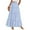 Sky Blue, variant on PRETTYGARDEN Women's Tiered Maxi Skirt Summer Spring Fashion High Waisted Long Flowy Casual Boho Beach Vacation Clothes