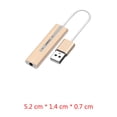 thumbnail image 4 of ZheElen USB External Sound Card 7.1 Channel Audio Adapter 3.5mm 1Set, 4 of 6