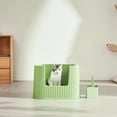 thumbnail image 5 of Michu XXL Sage Deluxe Cat Litter Box - Spacious Design, 5 of 14
