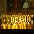 thumbnail image 3 of LINLIN LED Letter Lights, Alphabet Marquee Letters Sign LED Marquee Number Lights Sign for Night Light Christmas Valentine Wall Table Decor, 3 of 4