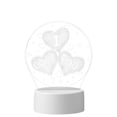 thumbnail image 1 of RYRDWP 3D USB Light LED Acrylic Night Table Desk Bedroom Decor Gift, 1 of 2
