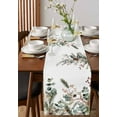 thumbnail image 2 of Christmas Table Runner Xmas Botanical Pinecone Eucalyptus Leaves Tablerunners 13 x 60 Inch, Table Decorations Tabletop Scarf for Summer Gathering Holiday Farmhouse Kitchen Dining Decor, 2 of 6
