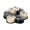D, variant on Rotating Divider Plate for Food Storage – Snack Plate with Lid for Fruit and More Organizer for Kitchen Living Room and Home
