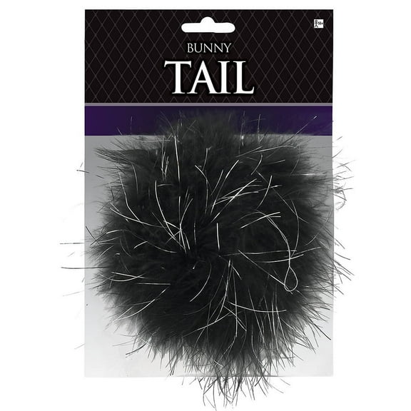 Bunny Tail Adult Costume Accessory Black