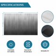 thumbnail image 6 of Grey Ombre Placemats Set of 12, Contemporary Gradient Abstract Art Placemats for Dining Table, Place Mats for Kitchen Tabletop, Waterproof Wipeable Dining Table Mats Set, 6 of 9