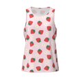 thumbnail image 5 of Sigee Strawberry Floral for Men's Workout Tank Top, Athletic Gym Sleeveless Shirt - Quick Dry, Lightweight, Breathable Medium, 5 of 9