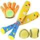 thumbnail image 2 of 4 unids / set de juguetes de béisbol para bebés, juguetes deportivos de béisbol suave, guantes de murciélago para niños, kit de pelota, juego escolar para niños, regalo para jugar Inevent WJ3625-00B, 2 of 7