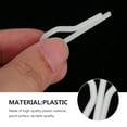 thumbnail image 3 of KAKOWELY Pants Fixing Clips 200pcs Durable Shirt Clamps Clothes Fixing Clips Plastic Shirt Sock Clips1.38"X0.43"X0.08", 3 of 5