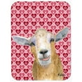 thumbnail image 1 of Carolines Treasures RDR3026LCB 15 X 12 In. Hearts and Love Goat Glass Cutting Board Large Size, 1 of 1
