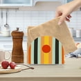 thumbnail image 2 of Yayeee Napkin Holder for Table Kitchen Paper Tissue Organization, Stripes and Circle, 2 of 8