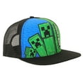 thumbnail image 4 of Minecraft Creepers & Logo Youth Trucker Hat, 4 of 5