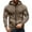 Brown, variant on LODIENY Full Zip up Cargo Hooded Sweatshirts for Men Big and Tall Regular Fit Casual Fall Winter Long Sleeve Drawstring Hoodie Jacket Outwear Tops with Multi-Pockets Black S