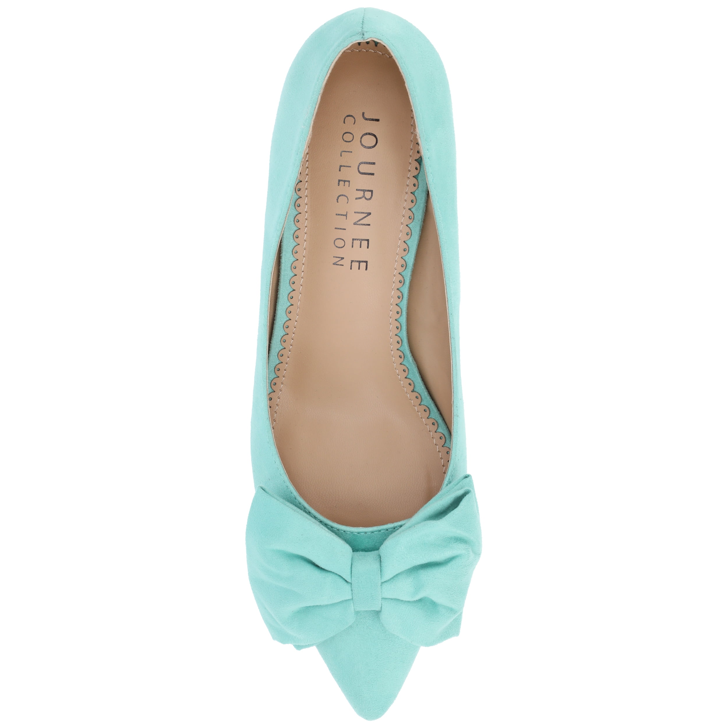 Journee Womens Orana Pointed Toe Kitten Heel Pumps, Widths Available