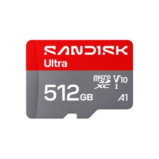 SanDisk, microSDXC Memory Card, SDSQXAO-1T00-AN6ZN, Multicolor