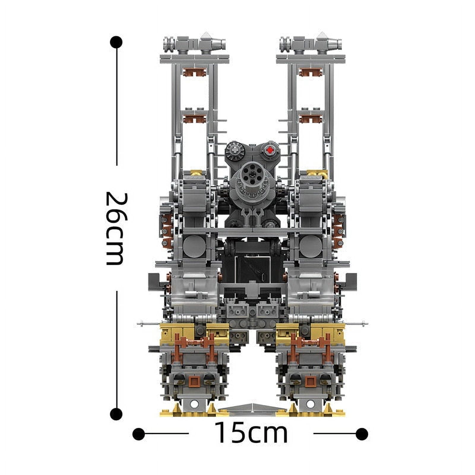 WW2 Gustav Dora Cannon Railway Gun WWII Building Blocks Toy Bricks Set, General Jim's Toys