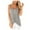 Gray, variant on QLEICOM Women Summer Camisole Twist Tank Tops Soild Color Spaghetti Strap Camisole Loose Fit Casual Sleeveless Basic Tank Pink S, US Size:4