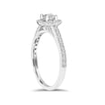 thumbnail image 2 of 3/4ct Lab Grown Hao Diamond Engagement Ring Eco-Friendly 14K White Gold, 2 of 3