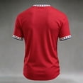 thumbnail image 4 of Usa Mens Soccer Jersey Short Sleeve Crew Neck Summer Shirts International Football Tee Retro Streetwear Top Red M, 4 of 4