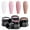 Baby Pink, Nude Purple, Rose, Brown, variant on Gellen Builder Nail Gel, 4 Colors Nail Extension Gel Set White, Nude Pink, Light Pink, Light Orange Hard Gel Builder Nail Extension for Nail Art