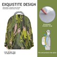 thumbnail image 5 of Hawaii Tropical Wind Palm Leaves Print Backpack: Stylish and Functional Laptop Daypack for Students, Large Capacity, Durable Lightweight, Perfect Gift for Campus Commute, 5 of 6